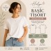 Kadın Kısa Kollu Basic Tişört PDF Dikiş Kalıbı